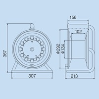 AC125V/15A/20mコードリール(漏電遮断付)_選択画像03