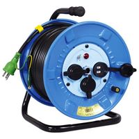 AC125V/15A/20mコードリール(防雨防塵型