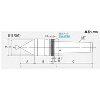 MT1/20.0mm回転センター(高速防水タイプ)_選択画像04