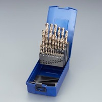 1.0-13.0mm/25本組ストレートドリル(Co-HSS