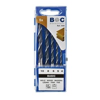 4.0-10.0mm/5本組ドリル(木工用)