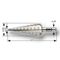 4-30mmステップドリル(TiALN-HSS)_選択画像02