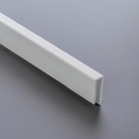 10mmx28mmx1.0mフレーム(S用/白/4本)