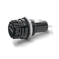 250V/30A[10.31x38.1]ヒューズホルダー(筒