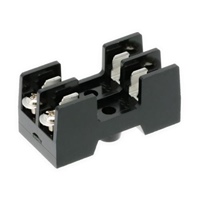 250V/10A/2極[6.4x30]ヒューズホルダー(横)