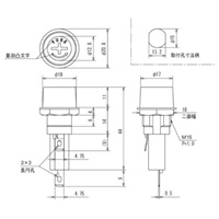 250V/10A[6.4x30mm]ヒューズホルダー(筒型)_選択画像02