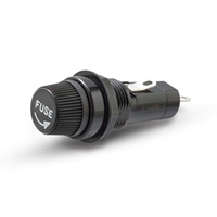 250V/10A[6.4x30mm]ヒューズホルダー(筒型)