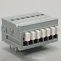 7極[50V/3A]スクリューレス端子台(基板用)