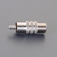 [F型→RCA型]同軸ケーブル変換アダプター