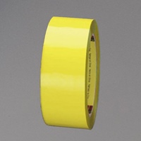 48mmx100mOPP梱包用カラーテープ(黄)