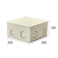 200x200x100mmプルボックス(ノック付)_選択画像02