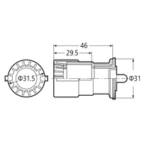 φ16mmフレキ管用コネクター(省スペース型)_選択画像03