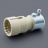 φ22mmフレキ管用厚鋼電線管アダプター