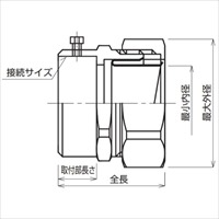 G16ねじ無しコネクター(ストレート/厚鋼)_選択画像02