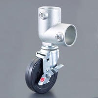 φ100ブレーキキャスター(ゴム/L型)