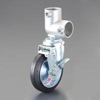 φ150ブレーキキャスター(ゴム/L型)