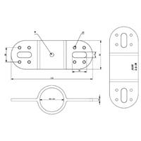 48.6mmパイプジョイント(両締ボルト止金具)_選択画像04