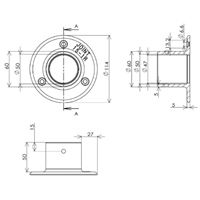 48.6mmパイプジョイント(ベース/丸型)_選択画像04
