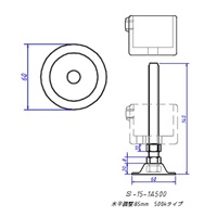 48.6mm単管用水平調整金具_選択画像04