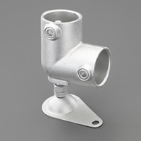 48.6mm単管用水平調整金具(L型)