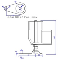 48.6mm単管用水平調整金具(L型)_選択画像04