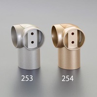 φ35mm手すり用コーナーブラケット(銀)_選択画像02
