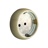 φ35mm手すり用エンドベース(シルバー)