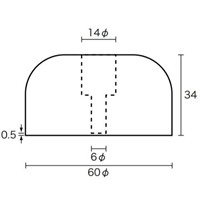 φ60x34mm戸当り(4個)_選択画像03