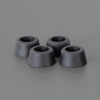 φ25x30mm戸当り(2個/黒)