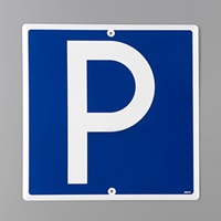 600x600mm構内道路標識[駐車可]