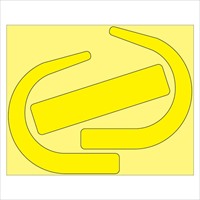 6x86安全帯使用確認ステッカー(大/黄/10枚)_選択画像02