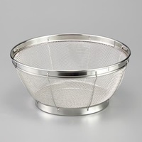 φ165x80mm洗浄ざる(ステンレス製)