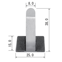 25.0x15.0x38.0ケーブルクリップ(粘着100個_選択画像03
