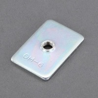 M4/23x23mm四角ナット(10個)