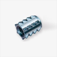M6x13mm鬼目ナット(R)(Aタイプ/三価白/4個)