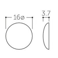 φ16x3.7mmセットキャップ(クリーム/10個)_選択画像03