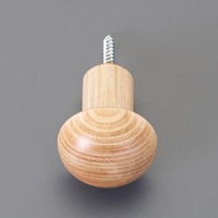 φ35x45mmつまみ(木製/ねじ込み式)