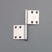 102x89mm旗丁番(左右兼用/鏡面クローム)