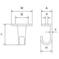 17x27mmフック(ステンレス製)_選択画像03