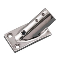 25mmパイプ用アングルベース(ステンレス製)