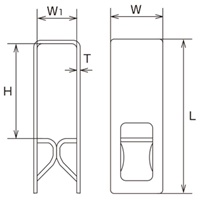 20x70グレーチング用連結金具(クリップ/SUS_選択画像03