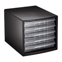 278x350x258mm/5段レターケース(黒)_選択画像03