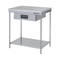 600x460x750mm引出付作業台(簡易型/SUS)