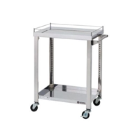 600x450x800mm/100kgワゴン(二段/SUS製)