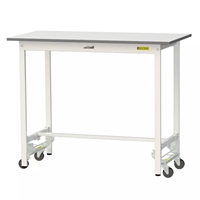 1200x600x950ワークテーブルワンタッチ車輪