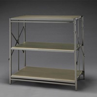 870x450x970mm/3段ラック棚(折畳式/OD色)