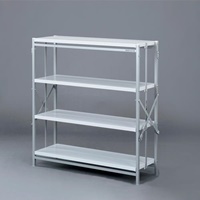 962x300x998mm/4段ラック棚(折畳式)