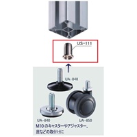 打込ナット(真鍮/つば付/M10用)_選択画像02