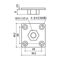 40角用ナットプレート(M10x1.5)_選択画像03