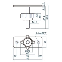 40角用アジャスター(穴あき)_選択画像02